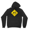 tractor crossing farmer's road warning sign Unisex Hoodie
