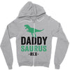 Daddysaurus Zipper Hoodie