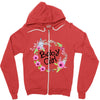 floral baby girl Zipper Hoodie
