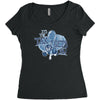 urealms   the tax Women's Triblend Scoop T-shirt