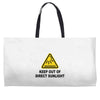 keep out of direct sunlight Weekender Totes