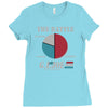 half the battle Ladies Fitted T-Shirt