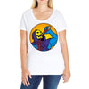 drinking problems Ladies Curvy T-Shirt
