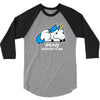 sad unicorn 3/4 Sleeve Shirt
