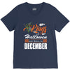 Halloween Kings Are Born In December V-Neck Tee