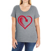 love back Ladies Curvy T-Shirt