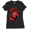 screaming doom Ladies Fitted T-Shirt