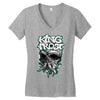 king frost Women's V-Neck T-Shirt
