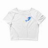 mermaid mom pocket Crop Top