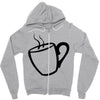 coffee Zipper Hoodie