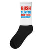 bush clinton large Socks