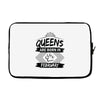 Queens Are Born In February Laptop sleeve
