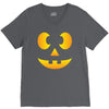 funny halloween jack o lantern kids V-Neck Tee