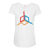 SIMPLE THAT IS COOL Maternity Scoop Neck T-shirt