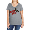 ram jam Ladies Curvy T-Shirt