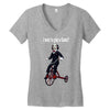 saw trike play a game horror bike Women's V-Neck T-Shirt