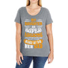 My Daughter Super Awesome Dad Ladies Curvy T-Shirt