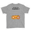 Waiting for Player 3 Gamer Youth Tee