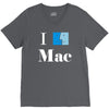 apple macintosh computer V-Neck Tee