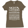 night's watch vow got christmas Ladies Fitted T-Shirt