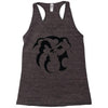 dog face Racerback Tank