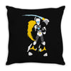 zero splatter clearance Throw Pillow