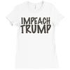 impeach trump Ladies Fitted T-Shirt