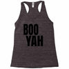 boo yah Racerback Tank