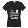 go crouising Women's V-Neck T-Shirt