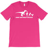 evolution sucks funny darwin theory retro dinosaur birds comic T-Shirt