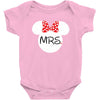 Mr. and Mrs. Matching Baby Bodysuit