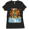 awesomeness Ladies Fitted T-Shirt