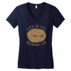 life is all mashed up Women's V-Neck T-Shirt