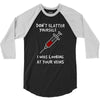 i was looking at your veins 3/4 Sleeve Shirt