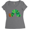 color funny Women's Triblend Scoop T-shirt
