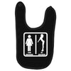 your girlfriend vs my girlfriend funny pub jokr  impress your friends! Baby Bibs