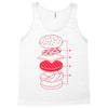 cheeseburger Tank Top