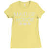 maid of honor Ladies Fitted T-Shirt