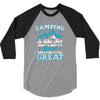 Camping Is Like Sex 3/4 Sleeve Shirt