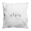 chess heartbeat Throw Pillow