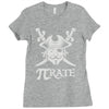 pi rate Ladies Fitted T-Shirt