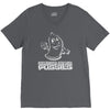 condoms are for pussies V-Neck Tee