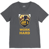 work hard V-Neck Tee