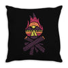 bonfire Throw Pillow