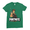 fortnite cartoon Ladies Fitted T-Shirt