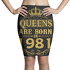 queens are born in 1981 Pencil Skirts