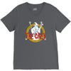 the grey V-Neck Tee