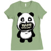 panda Ladies Fitted T-Shirt