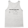 roflcopter funny t shirt geek nerd college gamer Tank Top