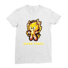 super sonic Ladies Fitted T-Shirt